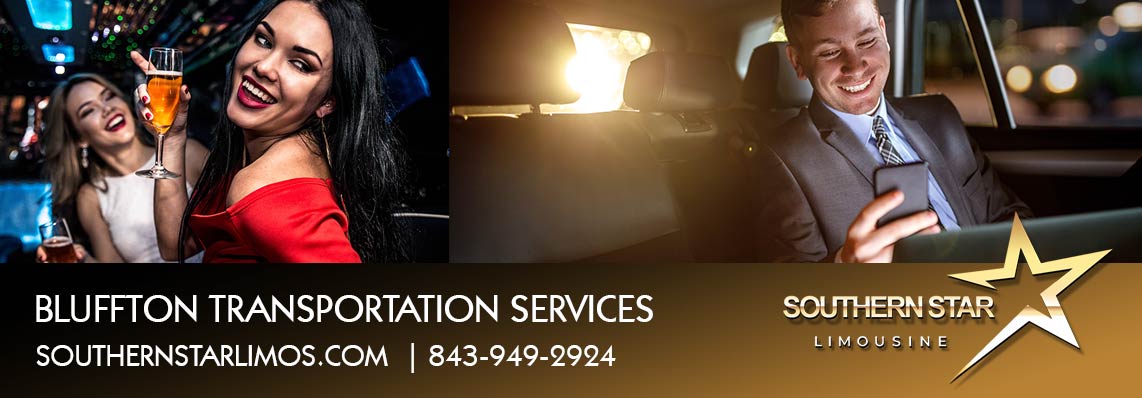 bluffton-sc-limousine-service-rentals Bluffton Limo Service Rental, Bluffton SC Transportation Service, Bluffton Corporate Transportation, Southern Star limousine